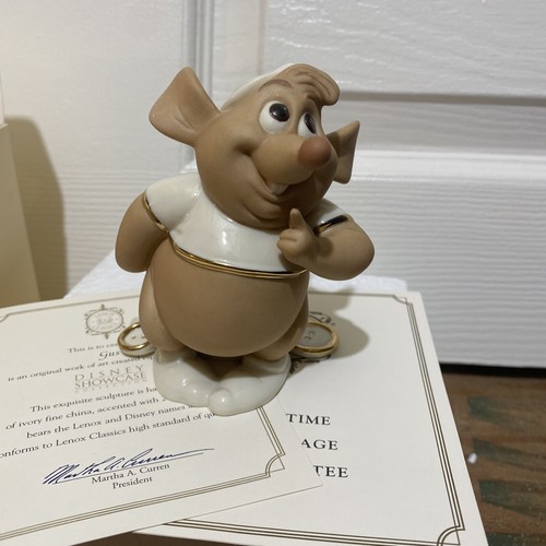 ディズニー レノックス スージー Disney Cinderella SUZY MOUSE LENOX FIGURINE ~ Showcase BOX