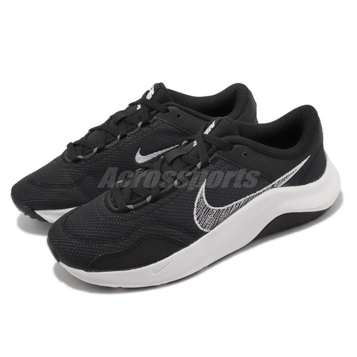 

Женские кроссовки Nike Wmns Legend Essential 3 NN, черные, серые, белые, для кросс-тренинга DM1119-001, Черный, Wmns Legend Essential 3 Nn