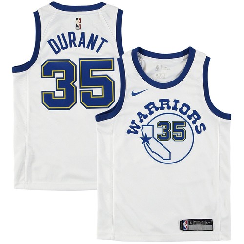 [9Z2B7BZ4P-DURANT] Молодежная майка Nike NBA GS Warriors HWC Swingman - Дюрант