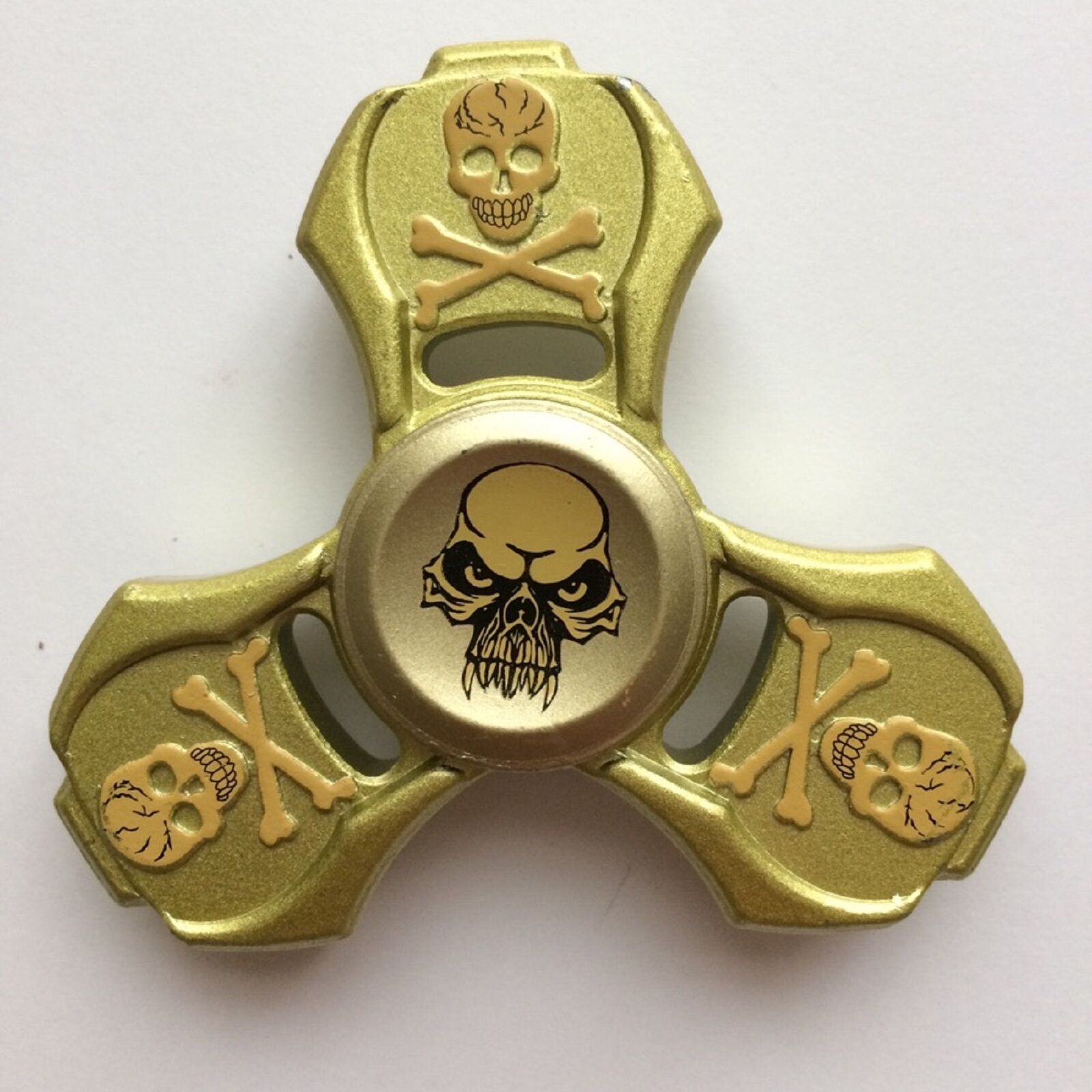 3D Fidget Finger Spinner Hand Focus Spin Aluminum EDC Bearing Stress Toys UK
