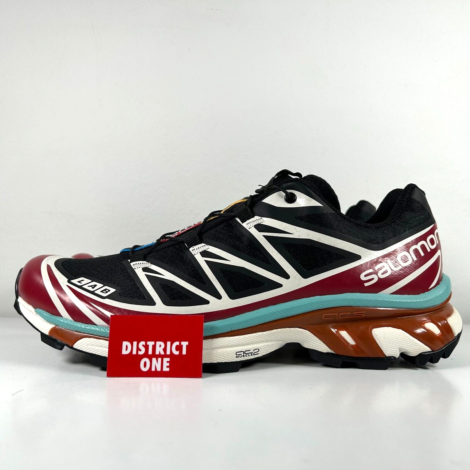 Salomon Lab Red And White Xt-6 Adv Sneakers for Men | Lyst