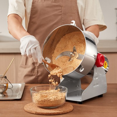 VEVOR Commercial Grain Grinder Electric Grain Spice Mill Grinder High Speed