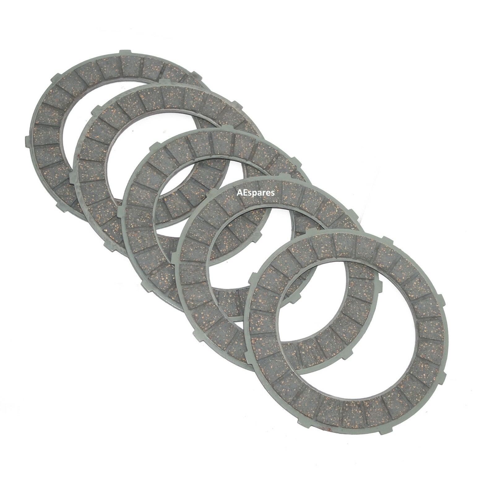 Clutch Friction Plates Set Of 5 Unit BSA C10 C11 B31 B32 B33 A7 A10 M21 M33 
