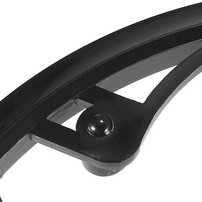 48 Teeth 10cm 5Holes Bike Crankset Chain Wheel Protective Cover Black Pack of 1