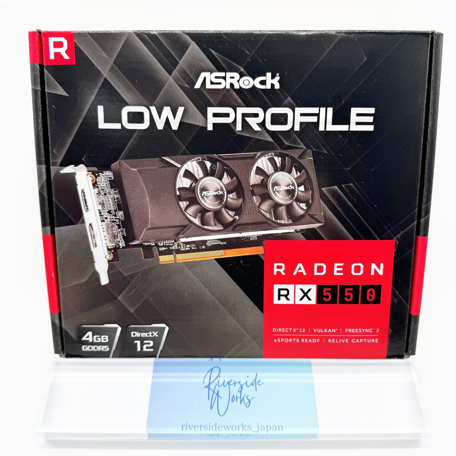 ASRock AMD RADEON RX 550 LOW PROFILE 未使用 ASRock > AMD Radeon™ RX550 Low Profile 4GB