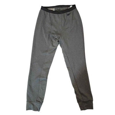 REI Co-Op Size L Men's Lightweight Base Layer Bottoms Gray Heathered Outdoors