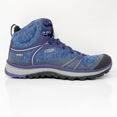

Keen Womens Terradora Mid 1016502 Синие непромокаемые походные ботинки, размер 7,5, Синий, Terradora Mid
