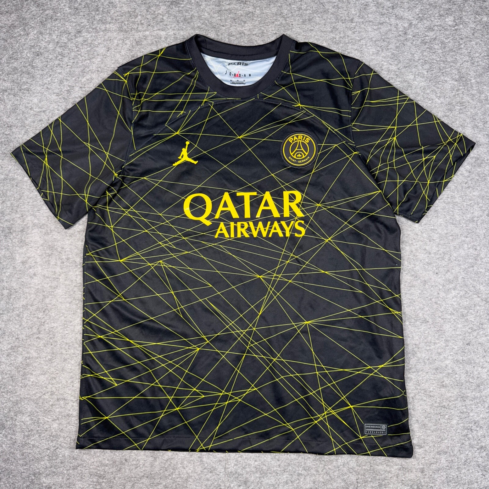 [レア]Jordan Paris Saint-Germain シャツ XL NEW Jordan PSG Football Jersey XL Paris Saint-Germain 2022