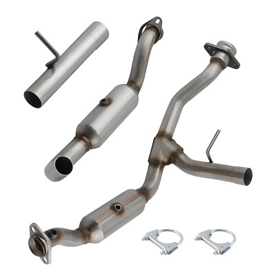Left & Right Y Pipe Catalytic Converter For Ford F-150 3.5L 2011 2012 2013 2014