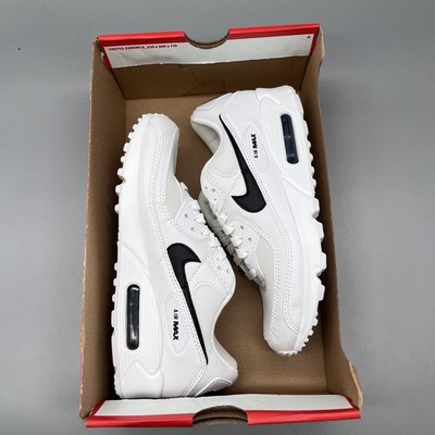 Women's Sizes - Nike Air Max 90 White Black White DH8010-101 Unisex AM90 Panda
