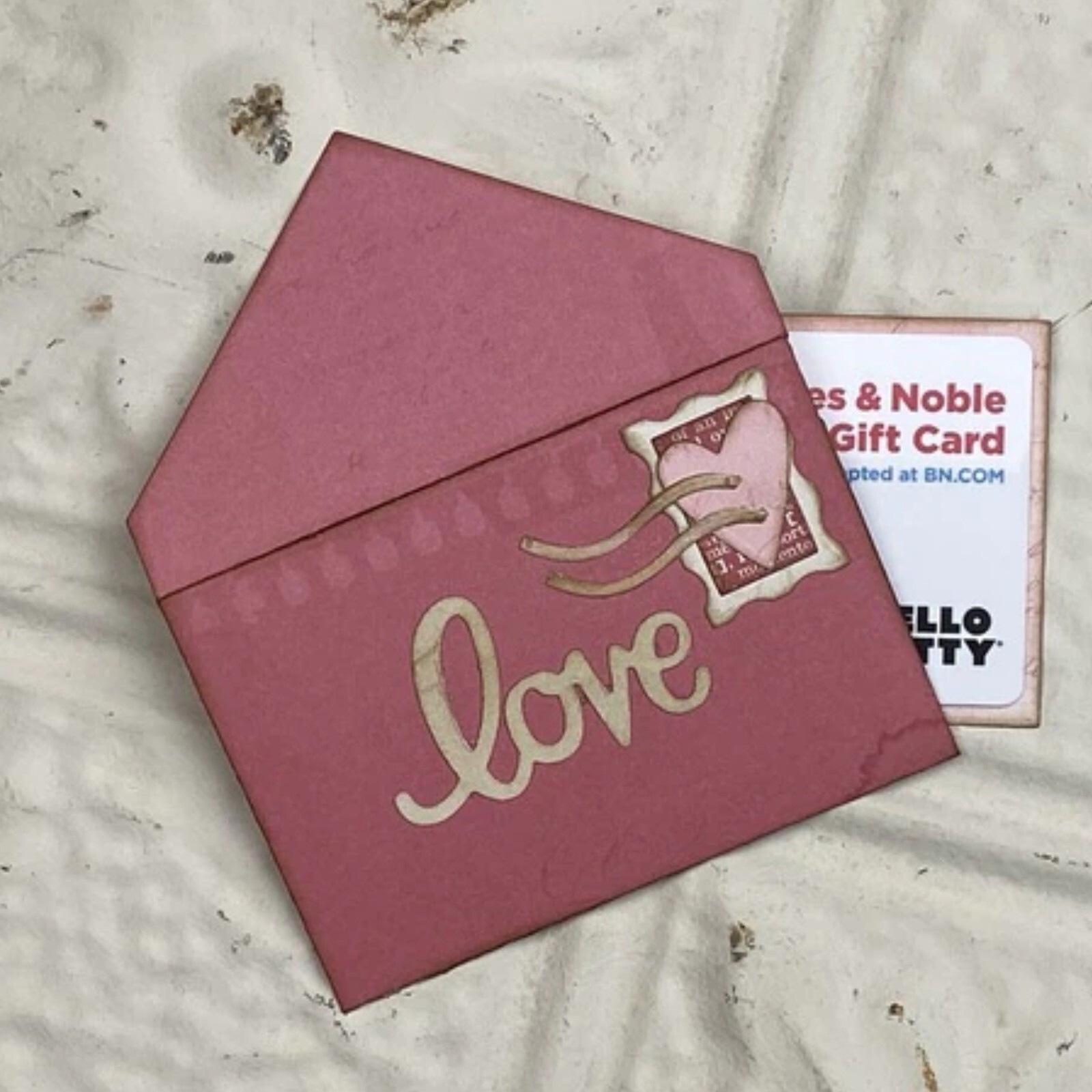 Love Note Make Your Own Envelope w Card Cutting & Embossing Dies – Mail Stamp