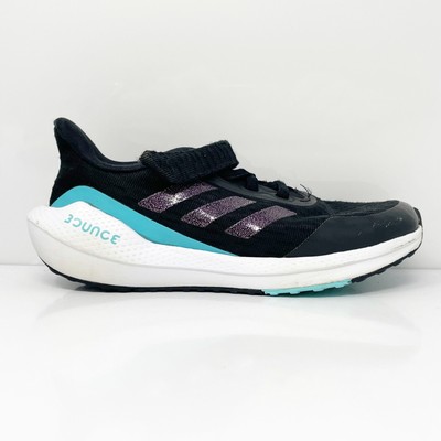 Adidas Boys EQ21 Run H01876 Черные кроссовки для бега Размер 13K