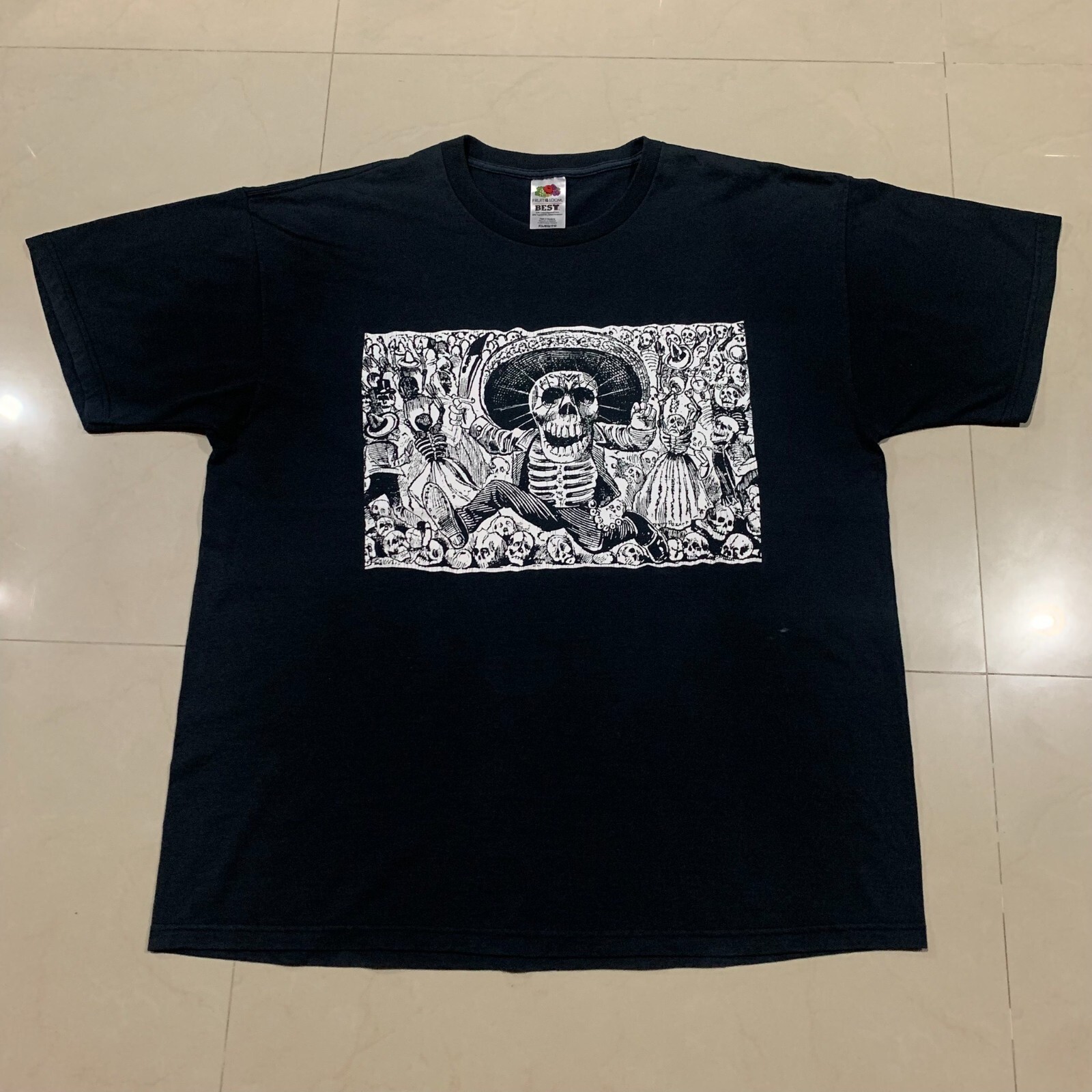 Jose Guadalupe Posada Vintage Day Of Dead Mexican Hispanic