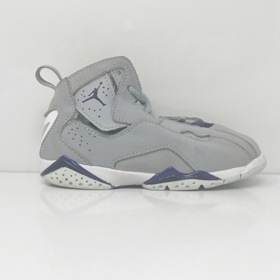 Баскетбольные кроссовки Nike Boys Air Jordan True Flight 343797-051 серые, размер 9C