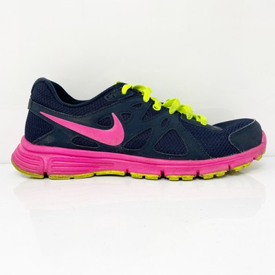 

Nike Womens Revolution 2 554900-463 Черные кроссовки для бега, размер 8, Черный, Revolution 2
