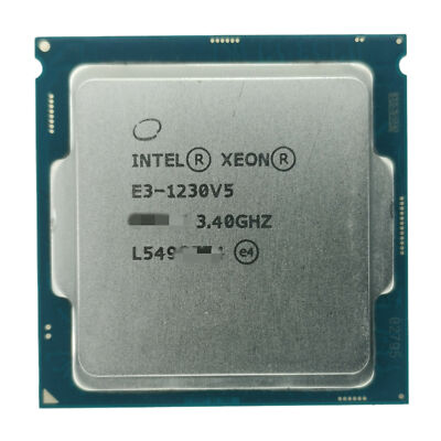 INTEL CPU Processor Xeon E3-1230 v5 3.40 GHz LGA 1151