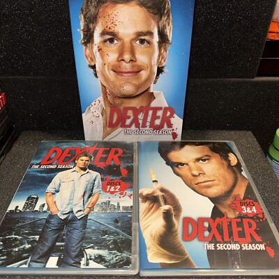 Dexter - The Complete Second Season (DVD, 2008, 4-Disc Set)