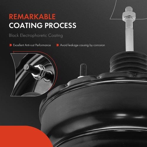 A-Premium Brake Booster For Lexus IS300 2002-2005 – Vacuum Power Booster Replacement (Dual Diaphragm, 8.27")