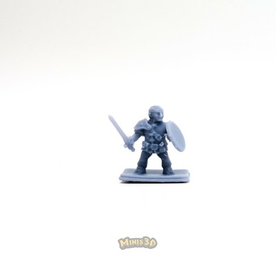 Halfling Hobbit - HQ- Minis3D