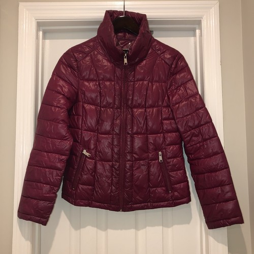 Black Rivet Puffer Jacket | eBay