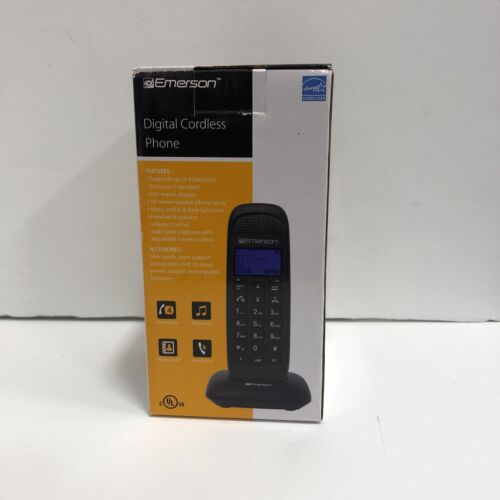EMERSON EM7000 DECT 6.0 DIGITAL CORDLESS PHONE New