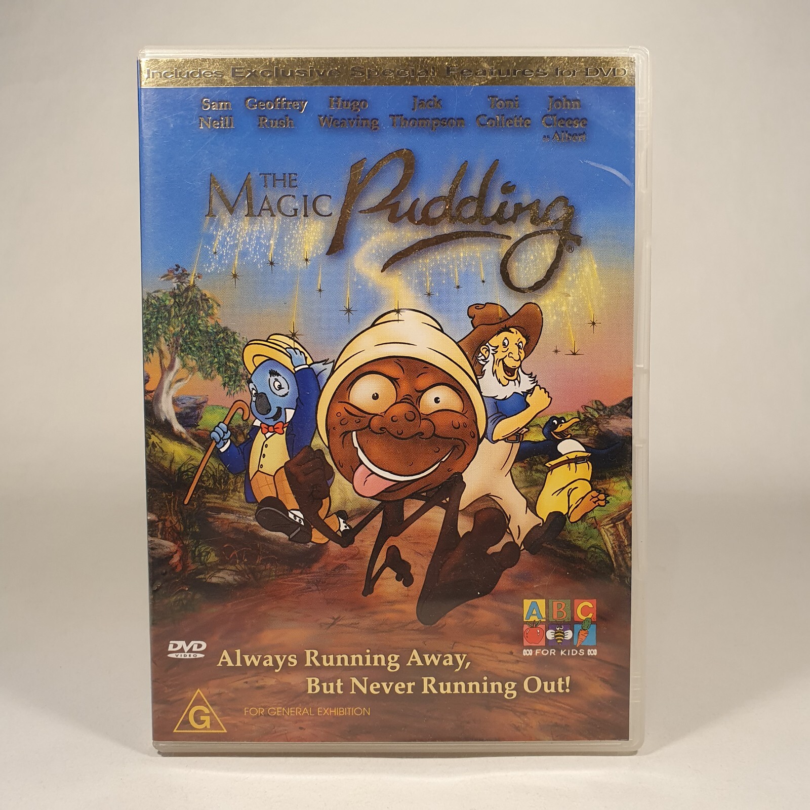 The Magic Pudding DVD Sam Neill Hugo Weaving Toni Collette PAL