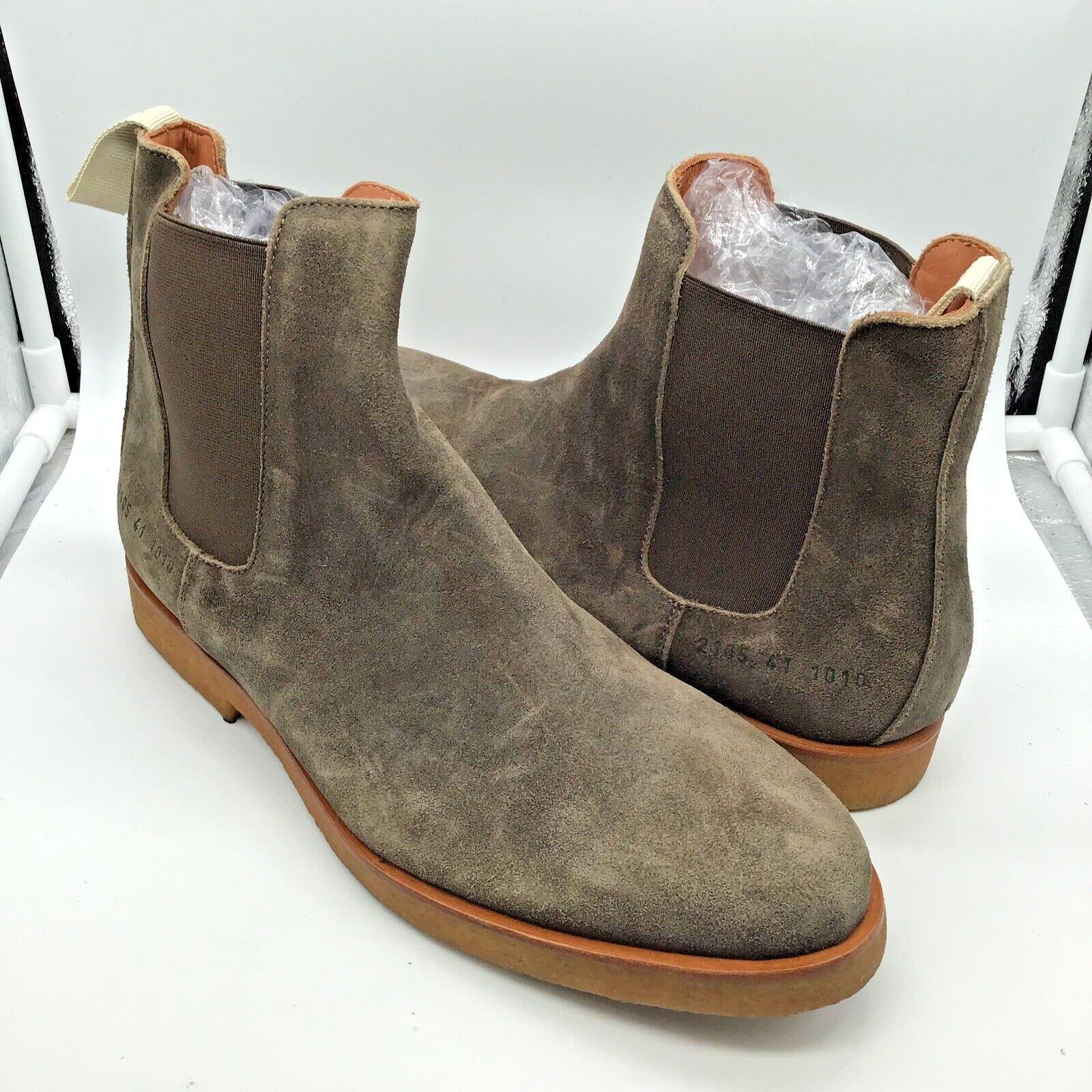 Olive Suede Size 8 Nwob