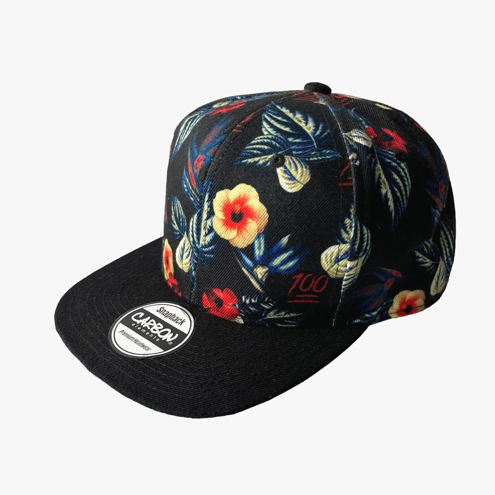 Acka ca4la コラボ jacquard ribbon casquett Carbon Elements Baseball Cap Hat Strapback Geometric Floral