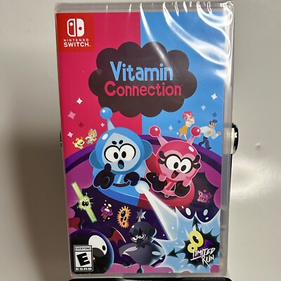 Vitamin Connection Nintendo Switch Limited Run Games Brand New Sealed