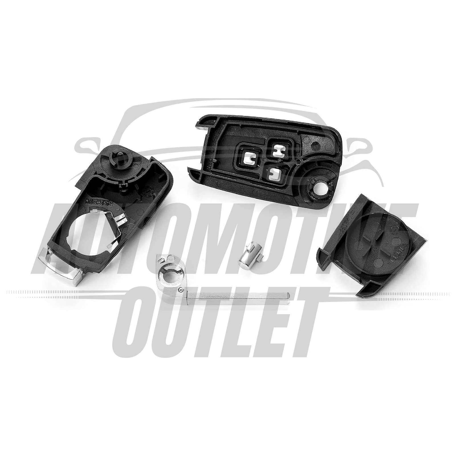 3 BUTTON REMOTE CAR KEY FOB CASE SHELL FOR VAUXHALL ASTRA J INSIGNIA 2010-2013 7