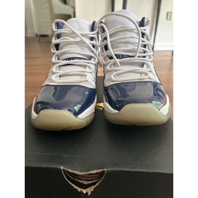 Jordan retro 11 shop bleu