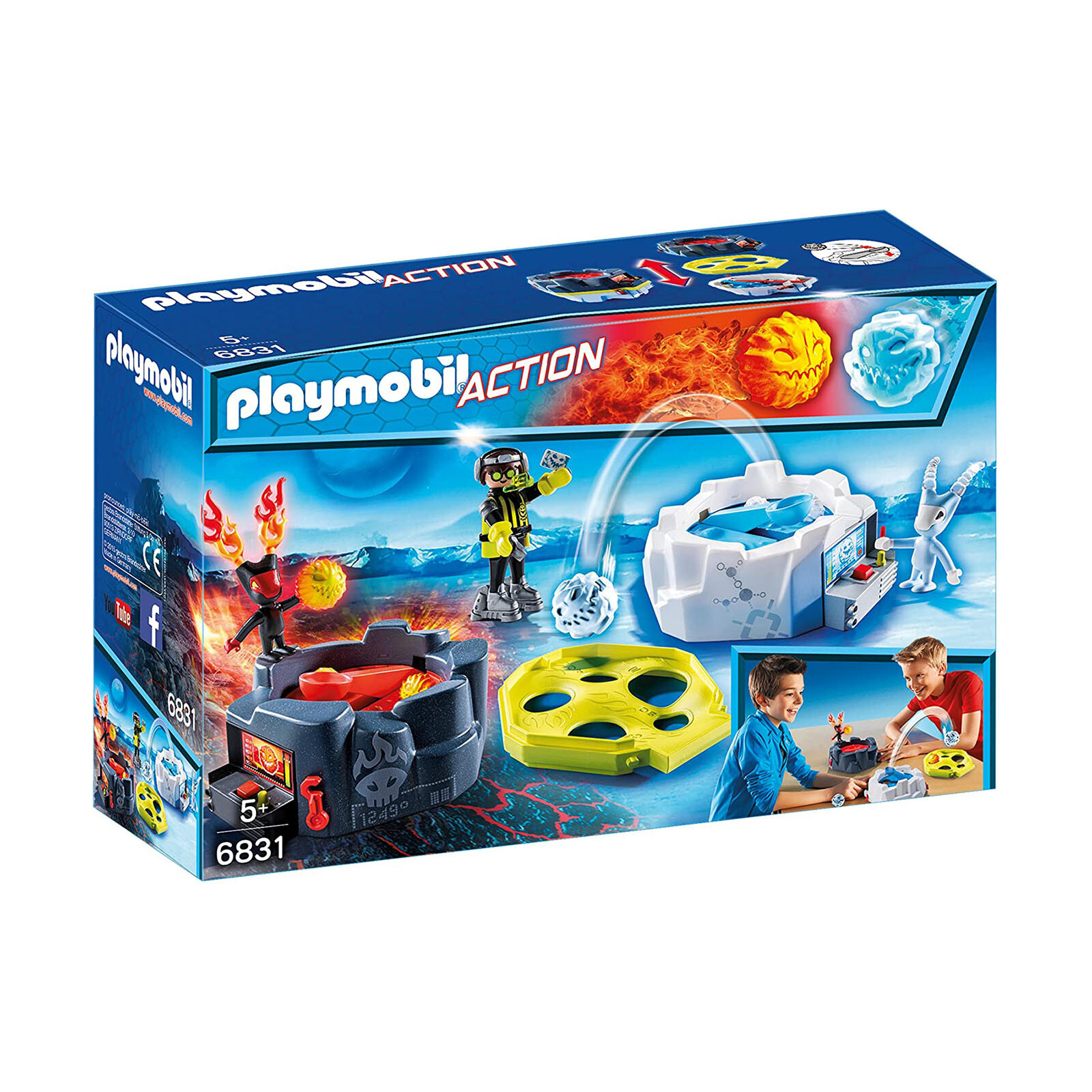 Игровой конструктор Playmobil Action Огонь и лед 6831 НОВЫХ игрушек