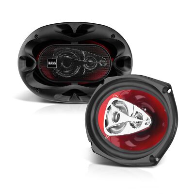 BOSS Audio Systems CH6940 6 x 9  500 W Car Speakers - 4 Way, Full Range