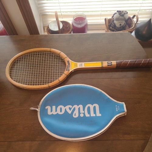 Wilson Chris Evert AUTOGRAPH ケース付き Wilson Chris Evert Autograph Vintage Tennis Racquet with