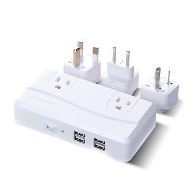 200W Travel Compact Voltage 220V 50hz to 110V 60Hz Converter - for Clippers, ...