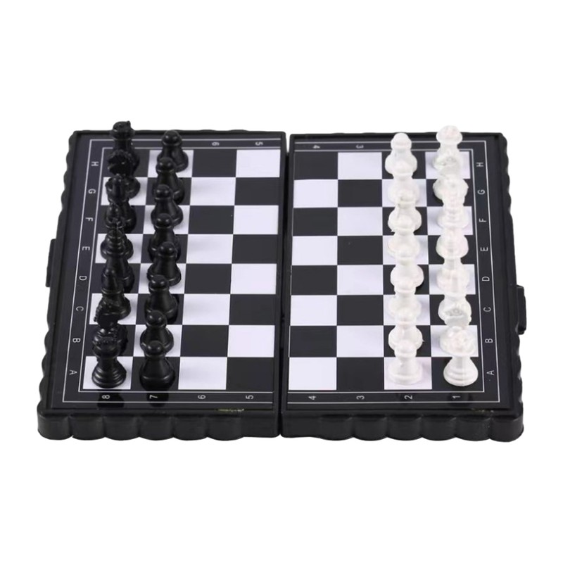 Educational Chess Set Toys Foldable Chess Board Game