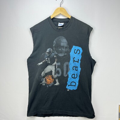 Vintage 1987 Salem Chicago Bears Mike Singletary Single Stitch T-Shirt XL NFL