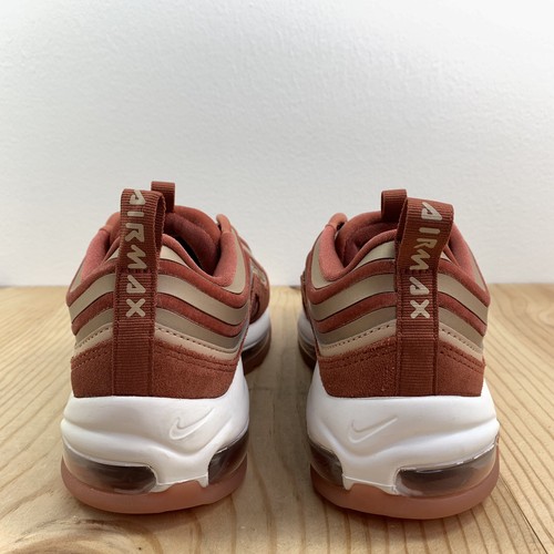 Nike Air Max 97 Ultra ‘17 LX Womens Size 7.5 Casual Shoes Dusty Peach White