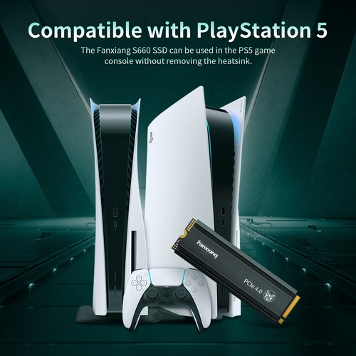 fanxiang S660 4TB M.2 2280 2TB 1TB NVMe PCIe 4.0 For PS5 Solid State Drives Lot