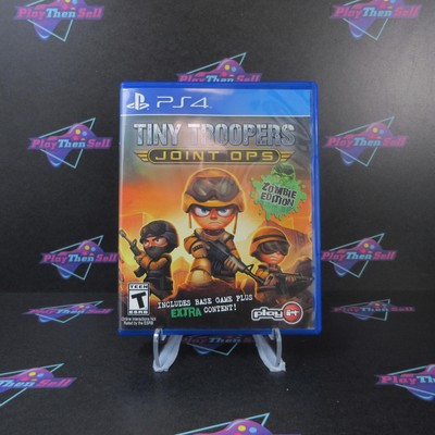 Tiny Troopers Joint Ops Plus Zombie Edition PS4 PlayStation 4 - Complete CIB