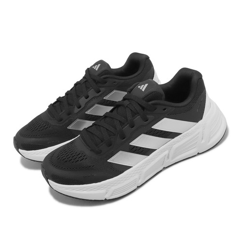 Adidas Questar 2 W Core Black Cloud White Carbon Женские шоссейные кроссовки IF2238