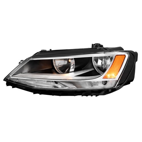 Left/Driver Side Headlights Assembly For 2011-2018 Volkswagen VW Jetta Sedan