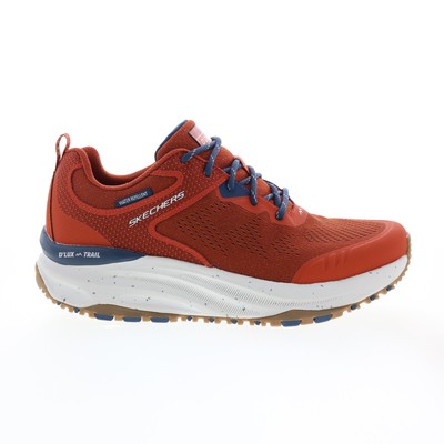 

Skechers DLux Trail 237336 Мужская оранжевая парусиновая спортивная обувь для походов, Оранжевый, Skechers D'Lux Trail