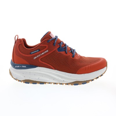 Skechers DLux Trail 237336 Мужская оранжевая парусиновая спортивная обувь для походов