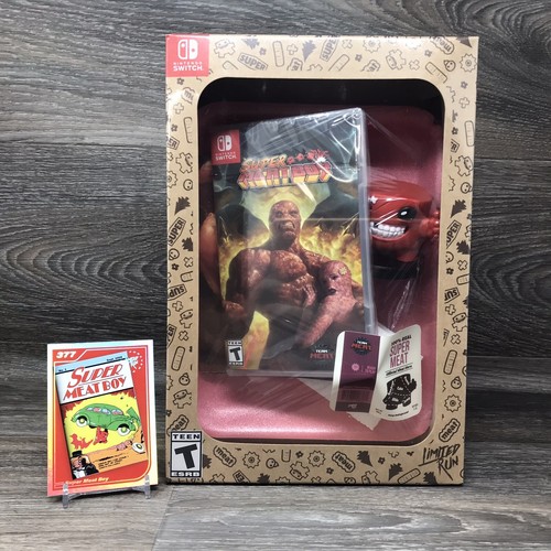 Switch版　Super Meat Boy パッケージ版　1.2セット SWITCH LIMITED RUN #116: SUPER MEAT BOY FOREVER COLLECTOR'S