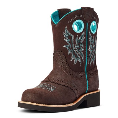 

Ботинки в стиле вестерн Ariat Kids Fatbaby Cowgirl (для малышей/маленьких/больших детей)