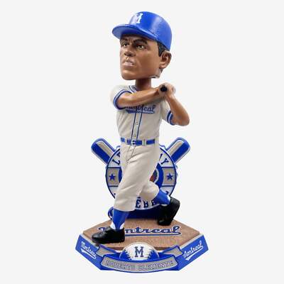 Roberto Clemente Montreal Royals Minor League Bobblehead Baseball