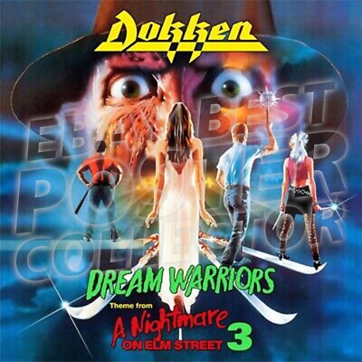Dokken Dream Warriors Banner Album Cover Poster