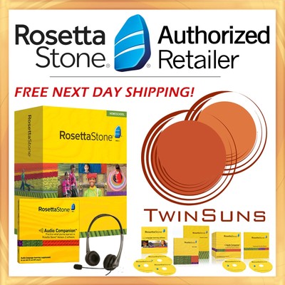 NEW Rosetta Stone 1 2 amp 3 SPANISH LATIN AMERICAN Homeschool Audio CD Headset