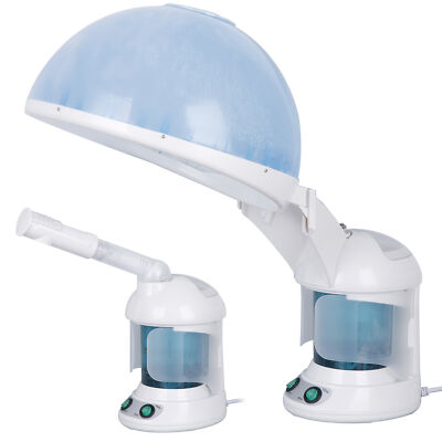 Pro 3in1 Multifunction Ozone Hair and Facial Steamer Hair Therapy w/Bonnet Hood 